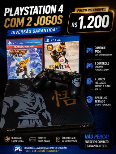 Ps4 Slin - Skin Personalizado