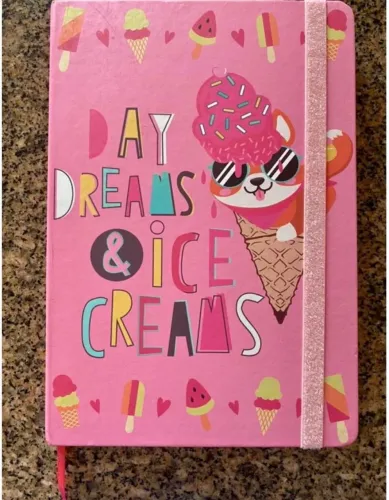 Caderno Diário Agenda Capa Dura Infantil