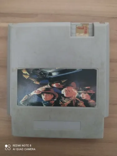 Cartucho original De Volta para o Futuro Nintendo