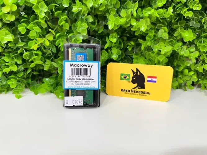 Memória RAM, DDR4, 4GB, 2400MHz, Notebook - MACROWAY
