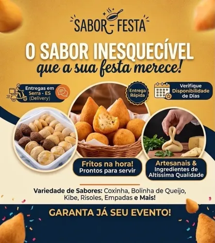 Buffer e Salgados por encomenda
