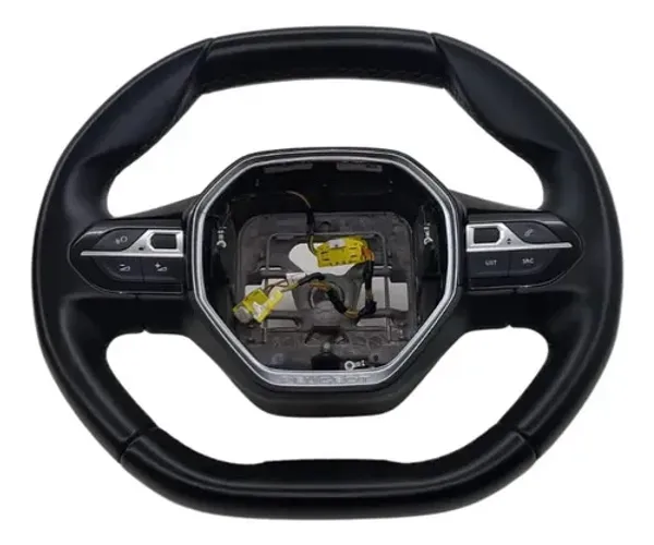 Volante Completo Com Comandos Jeep Compass Limited 2021 Preto