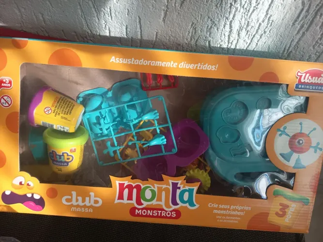 Brinquedo massinha