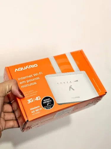 Modem 4G. Dinheiro ou Pix