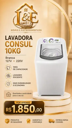 Lavadora Consul 10kg