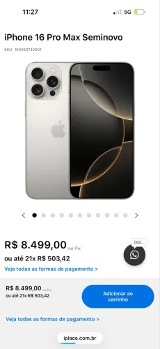 iPhone 16 pro max
