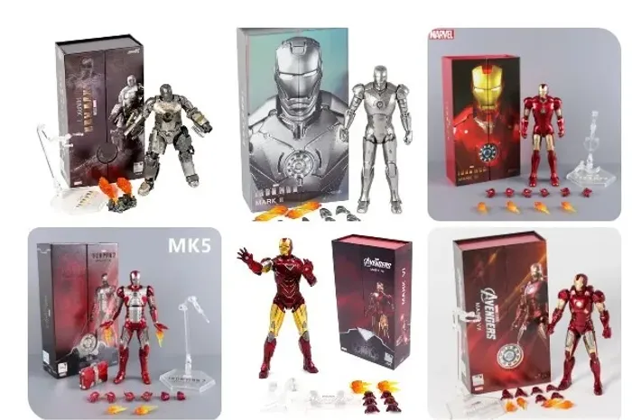 iron man zd toys coleção