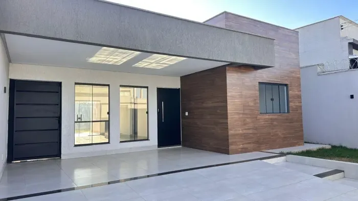 Casa com 3 quartos note inreiro Setor Park Solar - Solar