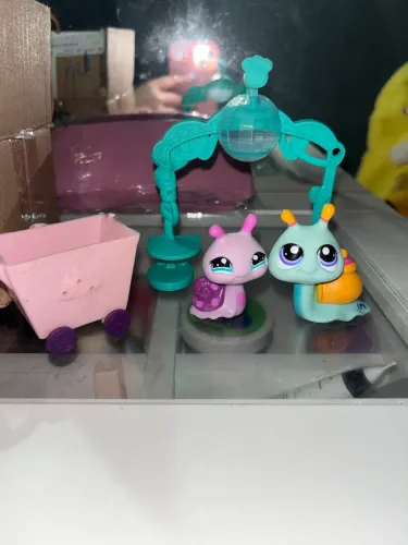 Littles pet shop - caracóis