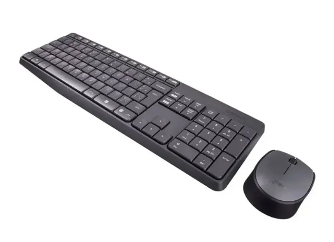 Kit Teclado e Mouse Sem Fio Logitech Mk235 Novo
