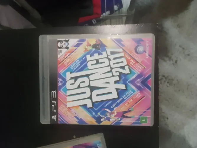 Lote com 3 jogos Just dance 2014, 2016, 2017 de ps3
