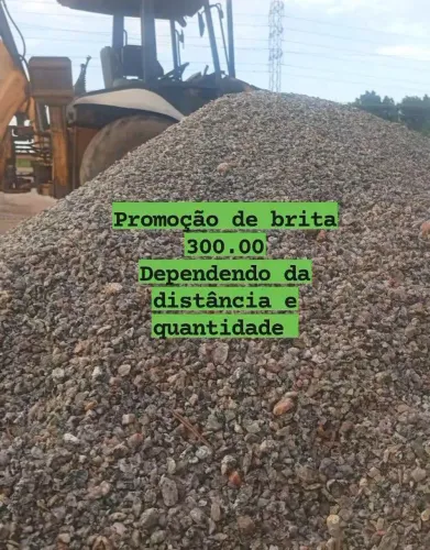Promoção de brita 
