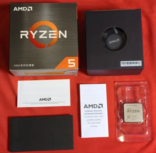 Processador Ryzen 5 5600X Completo Com Caixa