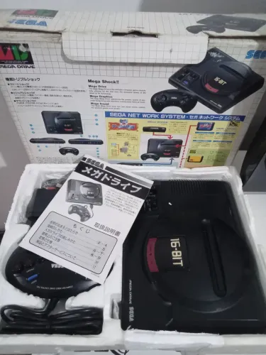 Mega Drive japonês excelente estado