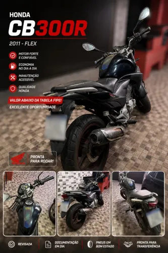 ? HONDA CB 300R À VENDA ?