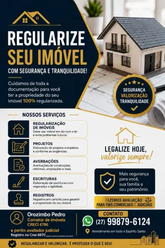 Despachante e avaliador imobiliário