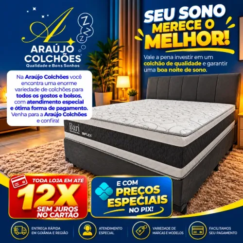 CONJUNTO CAMA BOX CASAL + COLCHAO BIFLEX 138X188  A PRONTA ENTREGA 