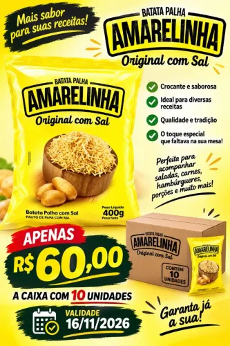 Batata Palha Fininha