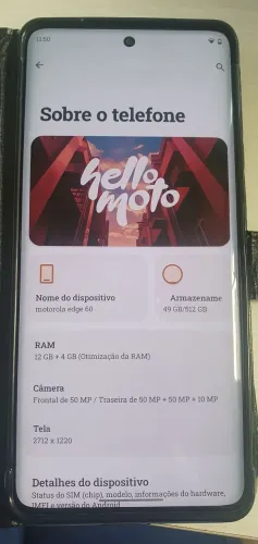 CELULAR MOTOROLA EDGE 60