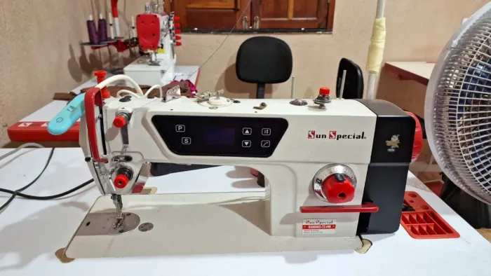 Vende uma máquina reta