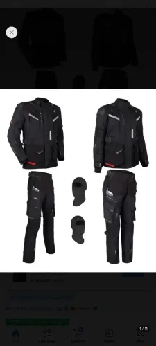 Conjunto Casal Moto Texx Nômade 4 Estações Masculino e Feminino - Novo