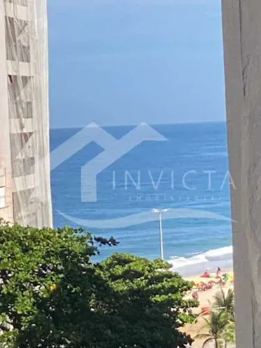 MARAVILHOSO SALA QUARTO COM VISTA MAR E VAGA EM IPANEMA