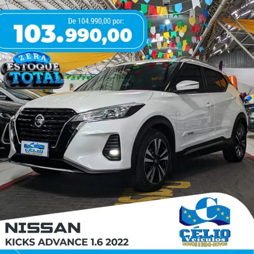 Nissan Kicks Advance 1.6 16V Flex AUT 2022