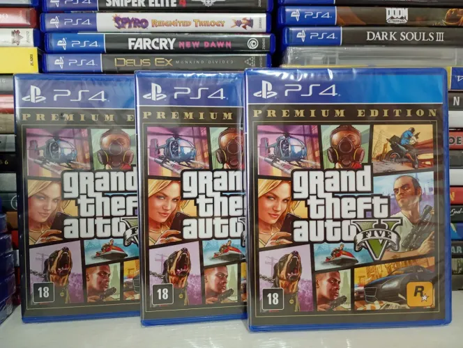 GTA V novo lacrado