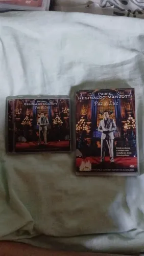 CD e DVD Padre Reginaldo Manzotti. Usada, mais em ótimo estado 