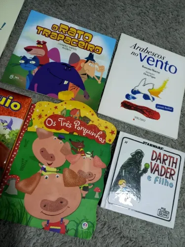 Livros infantis - kit com 7 títulos 