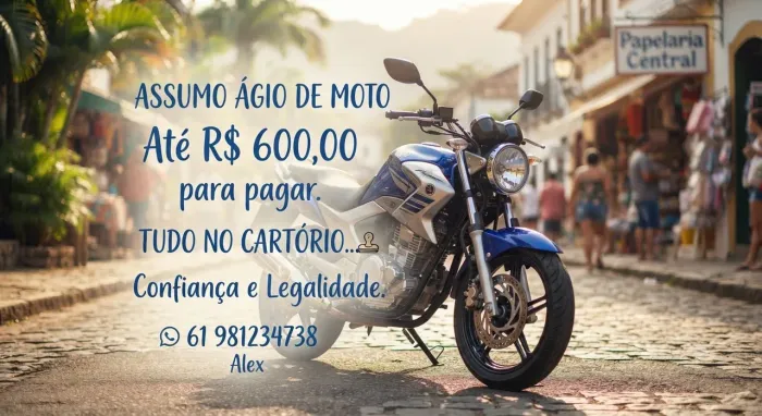 Assumo prestação de moto