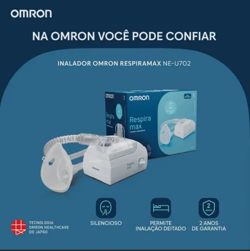 Inalador Nebulizador Ultra sônico - Respiramax Omron
