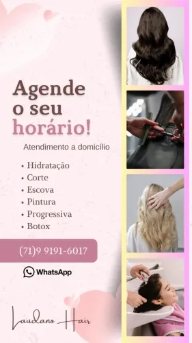 LAUDANO HAIR - A DOMICÍLIO
