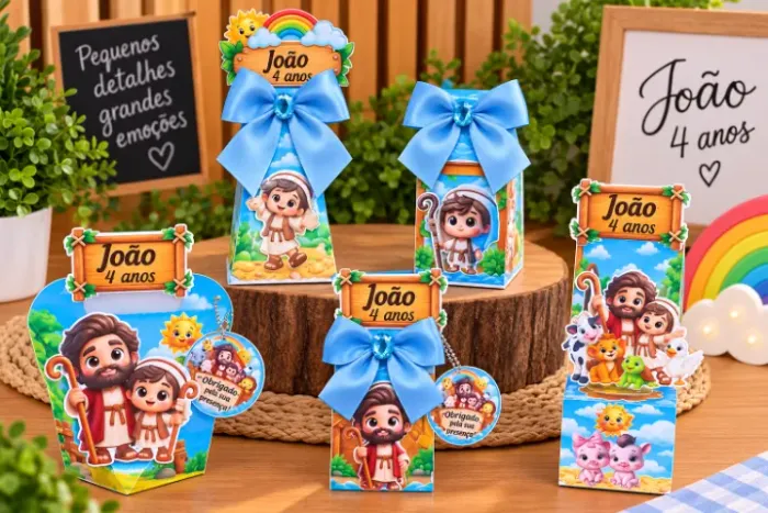 kit 3d arca de noe