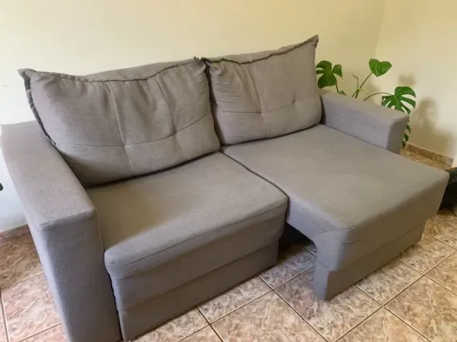 Sofá retrátil 2 lugares