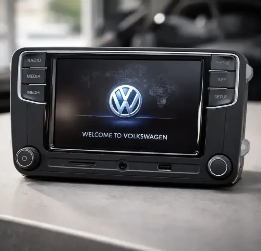 Central multimídia RCD 330 Plus Jetta Passat Tiguan Fusca