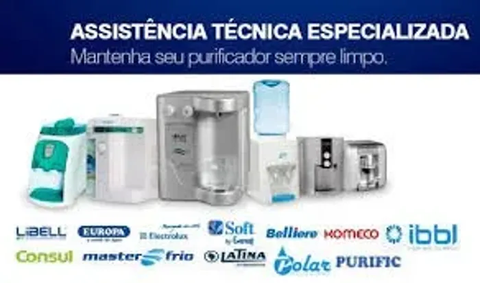 Técnico em purificadores de água de todas as marcas, conserto, troca de refis e instalação