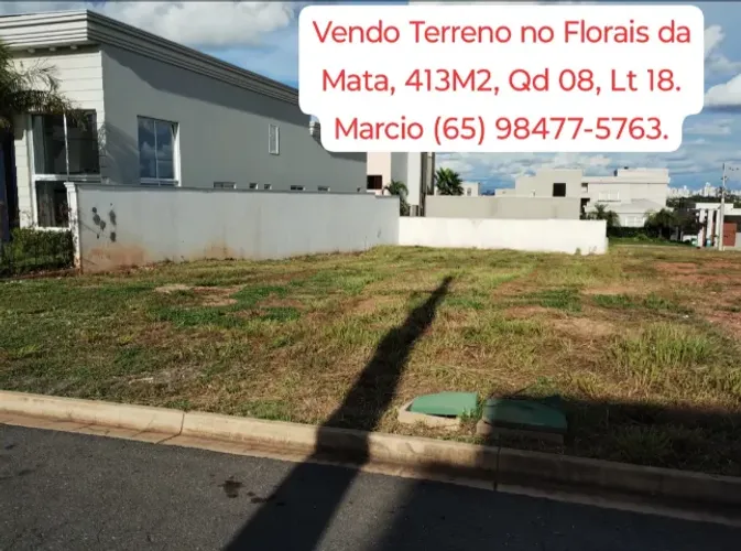 Terreno Florais da Mata 413m2
