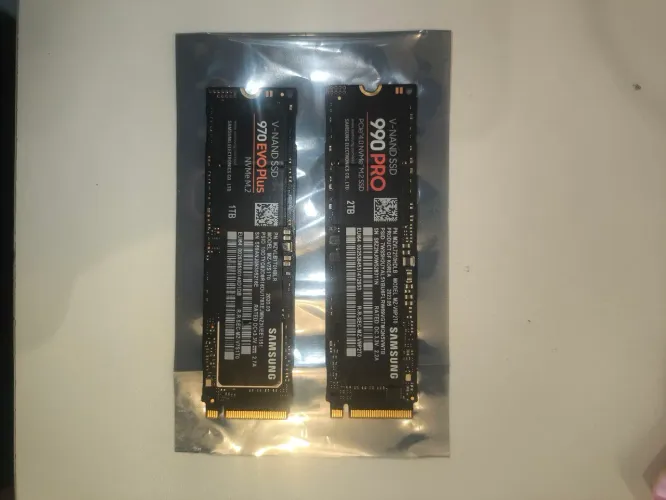 SSD NVME 970 EVO PLUS 1TB E 990 PRO 2TB
