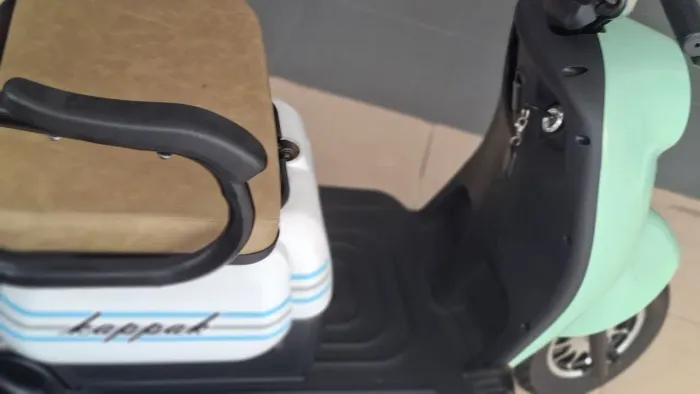 Triciclo eletrico para 3 pessoas