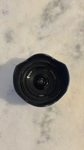 Lente Sony 16mm 2.8