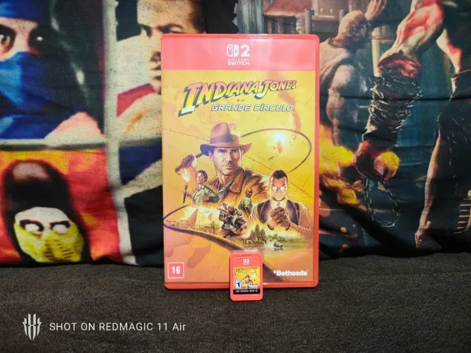 Indiana Jones e o Grande Círculo - Nintendo Switch 2 (Aceito Olx pay)