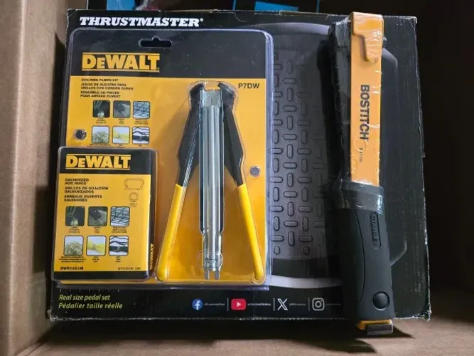 Kit de alicate de anel de retenção DEWALT Hog Ring P7DW + BOSTITCH Martelo manual BHT150C