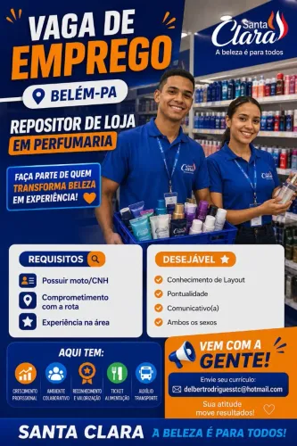 Vaga Emprego Repositor