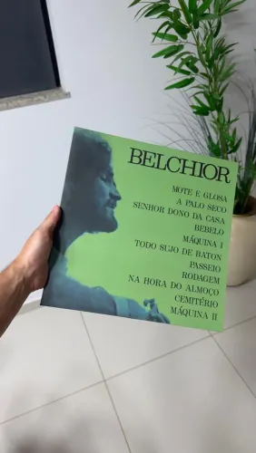 Disco de vinil LP Belchior - 1974 - Noize + revista