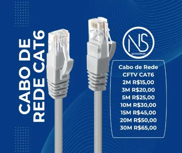 Cabo de rede cat6