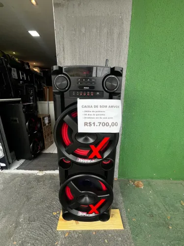 Caixa Amplificada Amvox 2900w