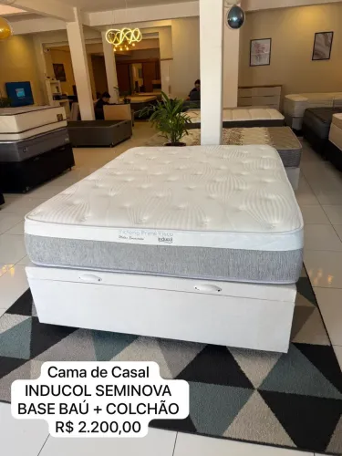Cama de Casal INDUCOL SEMINOVA - ENTREGO