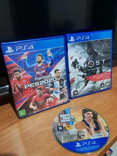 Jogos PS4 impecáveis
