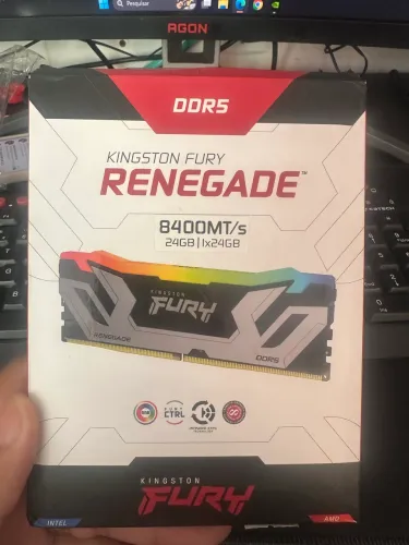 Memória ram ddr5 fury renegade 2x24 gb 8400 e 7200